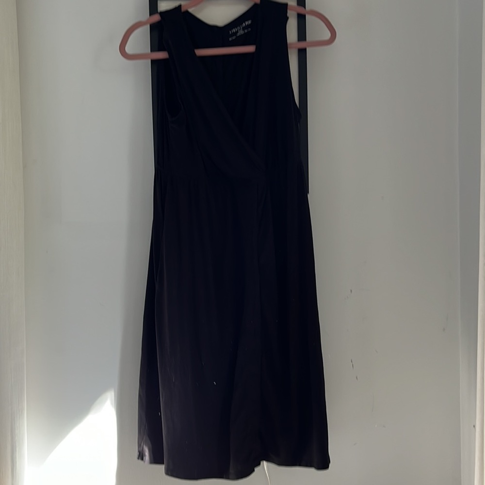 PEA IN A POD MATERNITY DRESS BLACK